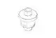 DORNBRACHT-Nippel-ERSATZTEILE-092403110-D-38-x-48-5-mm-Chrom-092403110-00 gallery number 1